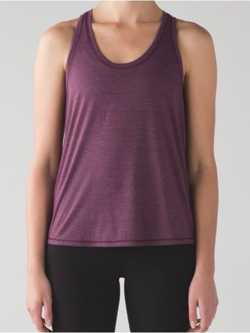 Lululemon Tie It Up Singlet - Heathered Plum